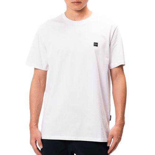 Camiseta Masculina Oakley 2.0 Patch Tee Branco-FOA407857-100- -1-